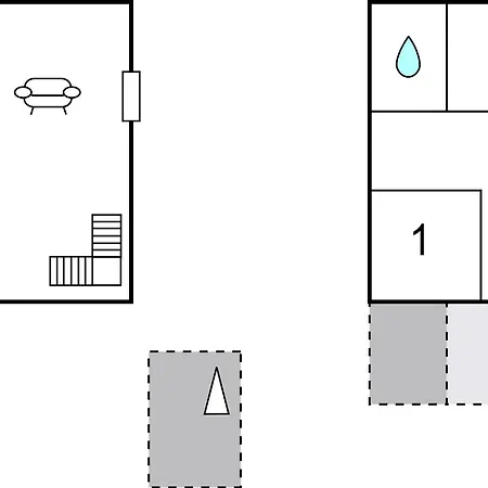 2 Bedroom Cozy In Prázdninový dům *